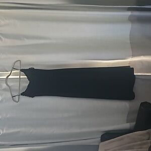 Helen Wang size 2 silk dress.dark blue